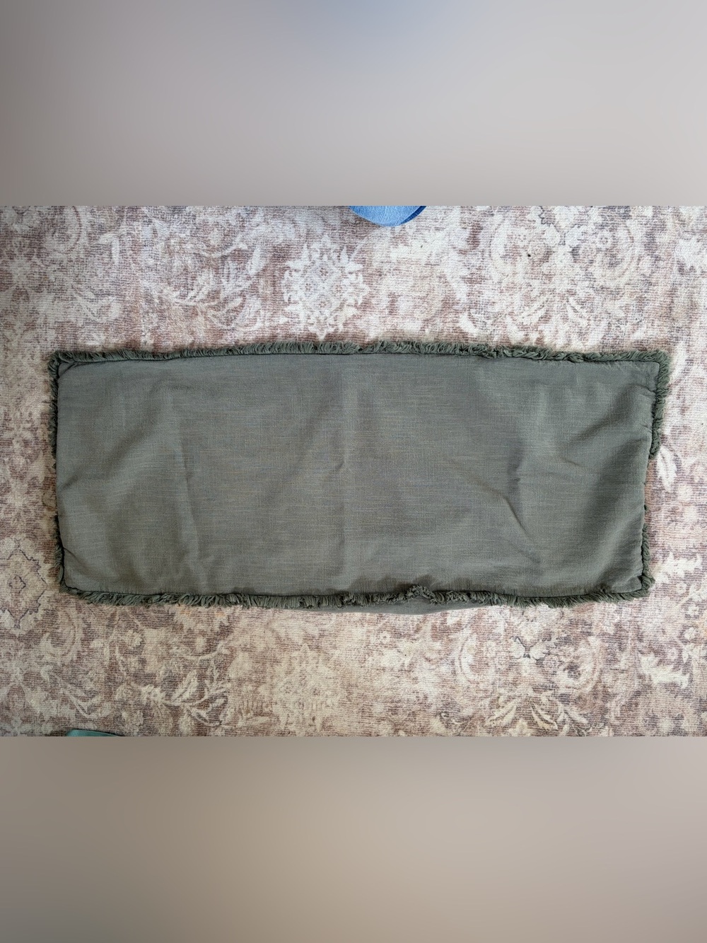 Olive Green pillow cover